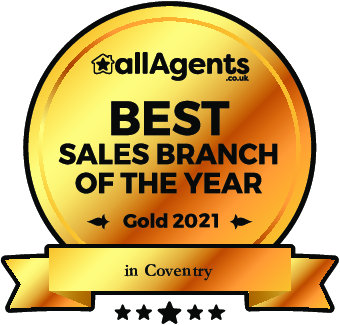 AllAgents Best Coventry Sales Branch of The Year - Gold Award 2021