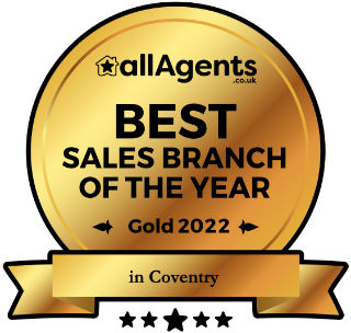 AllAgents Best Coventry Sales Branch of The Year - Gold Award 2022